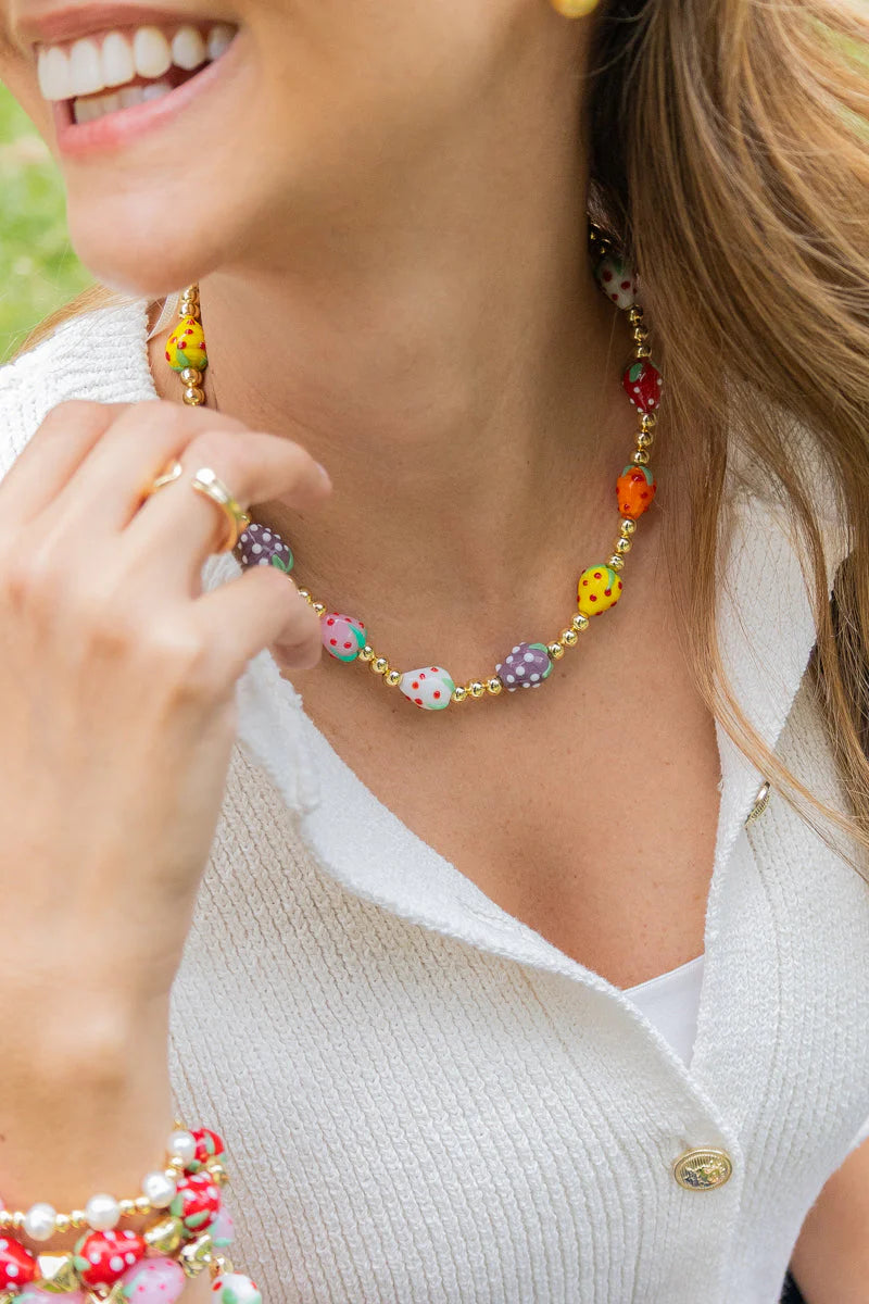 Collar chocker fresitas