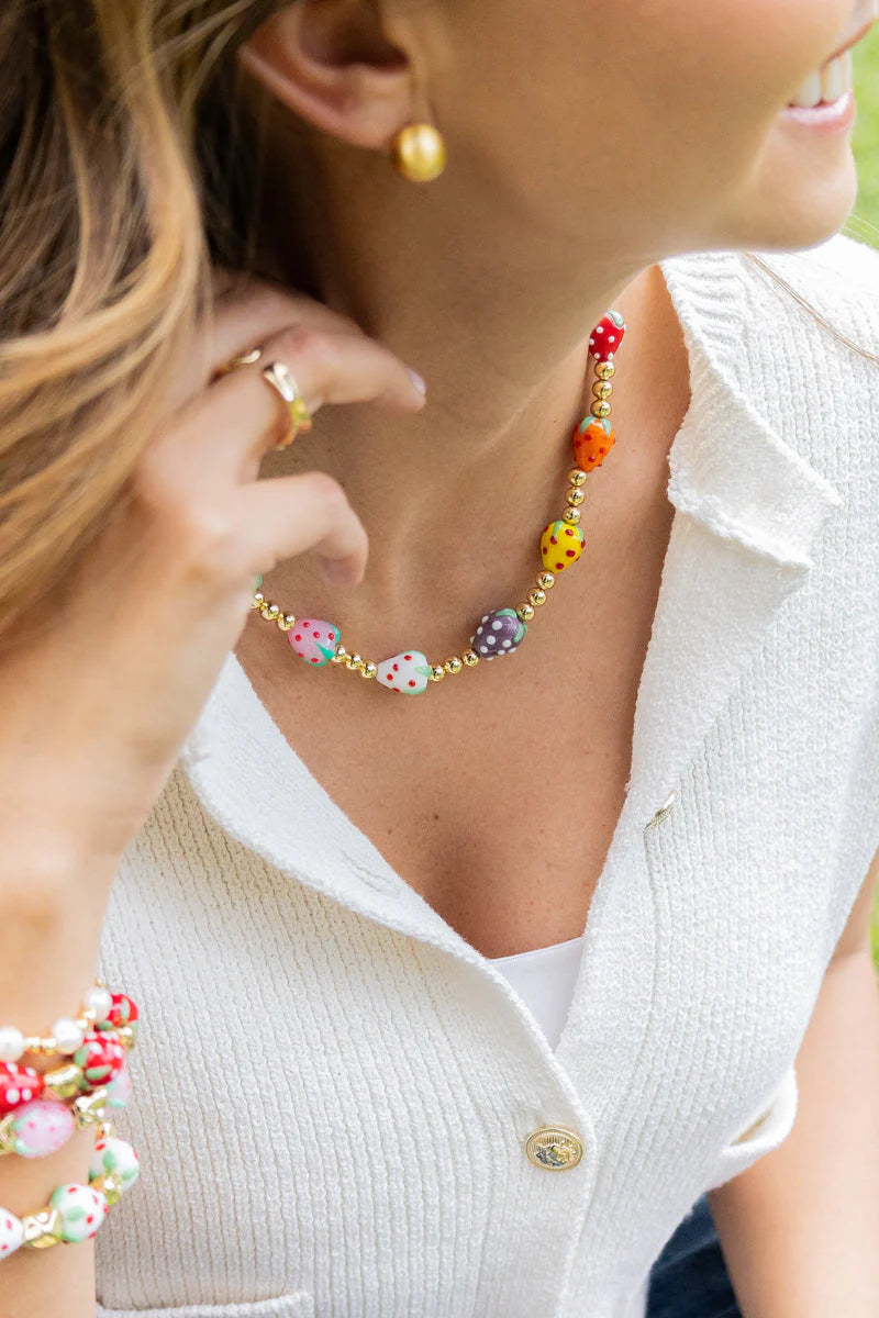 Collar chocker fresitas